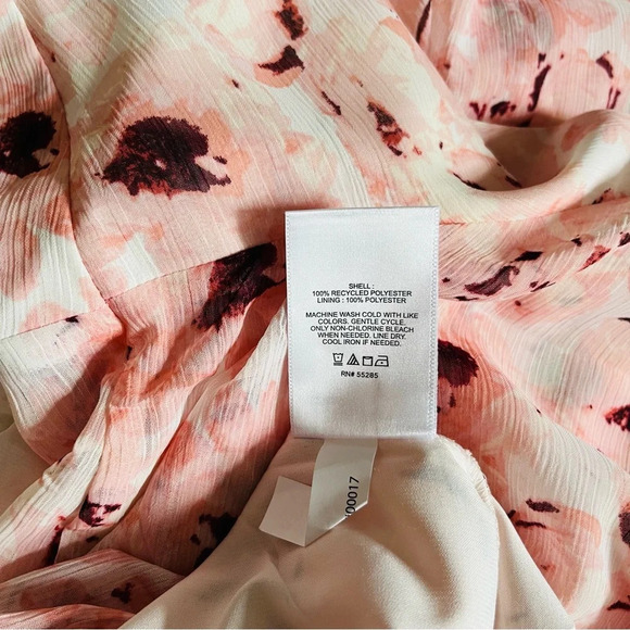 Express Sheer Floral Blouse XL NWT - Picture 6 of 9